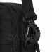 Springos Vojenská taktická taška do pasu černá - 18x12x7 cm