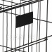 Chovatelská klec pro zvířata - skládací - 93 x 67 x 56,5 cm - M - černá