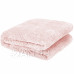 SPRINGOS Oboustranná plyšová deka Warm - 150x200cm - pudrově růžová