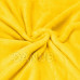 SPRINGOS Plyšová deka LUX - 90x160cm - žlutá
