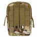 Springos Vojenská zelená taktická taška na opasek - kamufláž