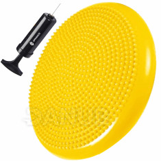 SPRINGOS Balanční senzorický disk PRO - žlutý