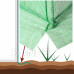 Springos Náhradní kryt na tunelový skleník - fólie - 4,5x2x2 m - UV-4 - 140g/m - zelená