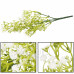 Springos Umělá rostlina - 37 cm - bílá/zelená