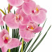 Umělá orchidej v květináči - 56 cm - růžová