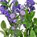 Springos Umělá levandule v květináči - 26 cm - modrý květináč