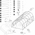 Fóliový zahradní skleník UV4 - 140g/m2 - 6x3x2 m - zelený