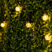 Zahradní solární girlanda GALLA - 30x dekorativní koule - 3000K - 6,35m