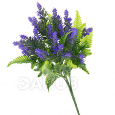 Springos Umělá kytice levandule - 32 cm - fialová
