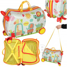 Cestovní kufr pro děti na kolečkách - vzor ZOO