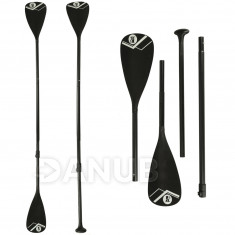 Skládací veslo na paddleboard/kajak - hliníkové - nastavitelné - 175-220cm