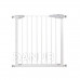 SPRINGOS Bezpečnostní bariérová zábrany pro schody a dveře - bílá - 76-85 cm