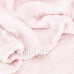 SPRINGOS Oboustranná plyšová deka 200x220cm - cik cak - pudrově růžová