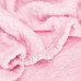 SPRINGOS Oboustranná plyšová deka 200x220cm - cik cak - růžová