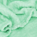 SPRINGOS Oboustranná plyšová deka 200x220cm - cik cak - světle zelená