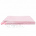 SPRINGOS Přehoz na postel s velkými Pomponi 200x220 cm - růžový