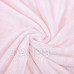 SPRINGOS Přehoz na postel s velkými Pomponi 200x220 cm - růžový