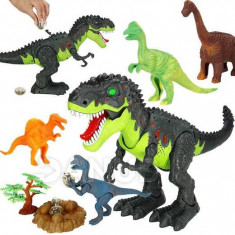 Springos Sada figurek dinosaurů -T-Rex chodí a klade vajíčka