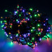Vánoční led světelný řetěz vnější - ke spojování + programator - 500led - 25m multicolour