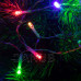 Vánoční led světelný řetěz vnější na baterie s časovačem + programator - 50led - 4,90m Multicolour