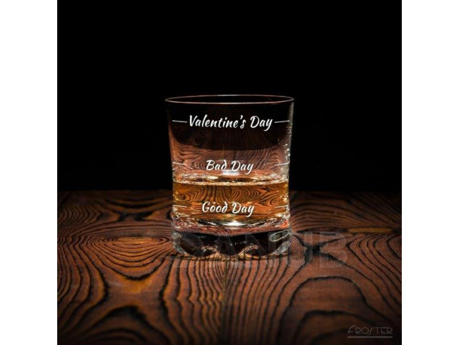 Valentýnský pohár na whiskey