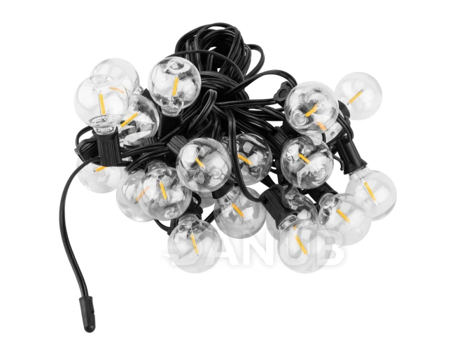 Solární zahrada Girland 20x LED ozdobné koule 10,55 m Solární zahrada Girland 20x LED ozdobné koule 10,55 m
