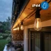 Zahradní solární girlanda 20x LED dekorační žárovky 11,68m 3000K teplá bílá + dálkové ovládání LUMILED