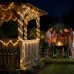 Solární girlanda zahradní 100x LED dekorační 11,9m had 3000K teplá DALEN LUMILED