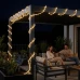 Solární girlanda zahradní 100x LED dekorační 11,9m had 3000K teplá DALEN LUMILED