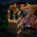 Solární girlanda zahradní 100x LED dekorační 11,9m had 3000K teplá DALEN LUMILED