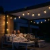 Solární girlanda zahradní 30x LED dekorativní žárovka 10,7m 2700K teplá LUMILED