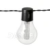 Solární girlanda zahradní 30x LED dekorativní žárovka 10,7m 2700K teplá LUMILED