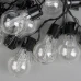 Solární girlanda zahradní 30x LED dekorativní žárovka 10,7m 2700K teplá LUMILED