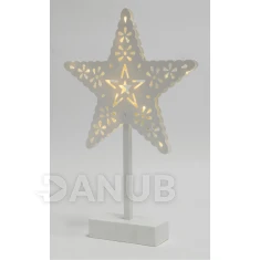 LED stolová dekorace, hvězda 4,5V