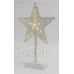 LED stolová dekorace, hvězda 4,5V