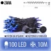 ZARA spojovatelný LED světelný řetěz venkovní - 100LED - 10M Modrá ZARA spojovatelný LED světelný řetěz venkovní - 100LED - 10M Modrá