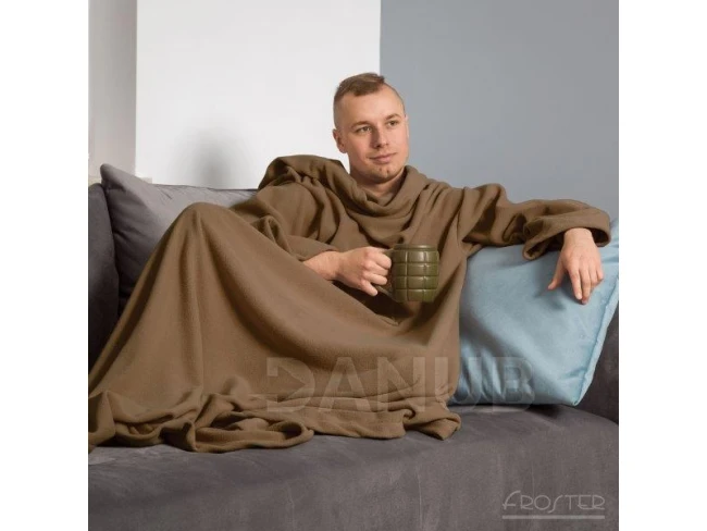 Deka s rukávy - Cappuccino Deka s rukávy - Cappuccino