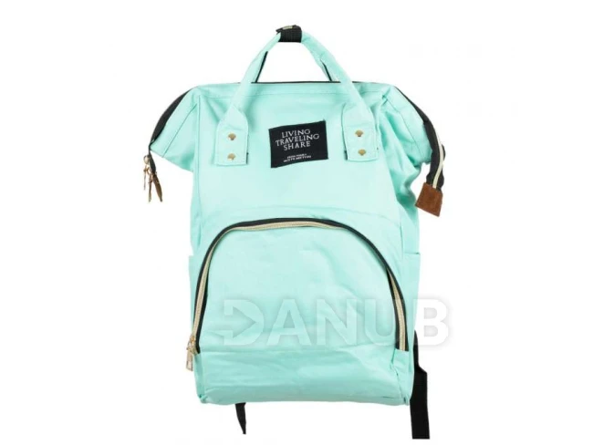 Přebalovací batoh na kočárek - mátový