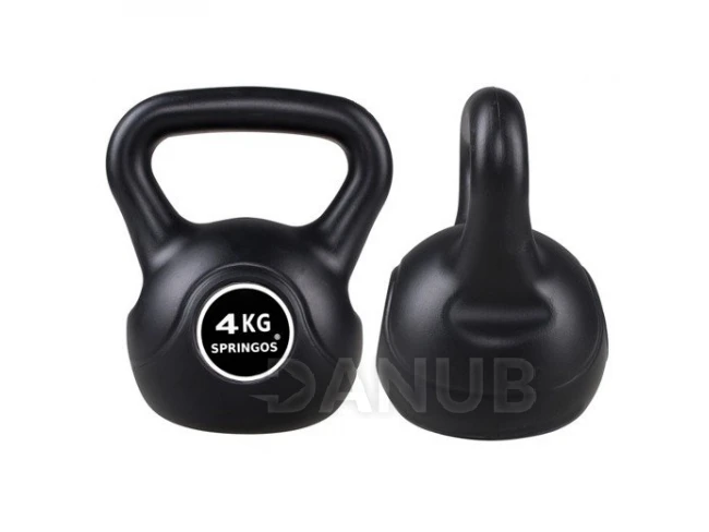 Kettlebell černý - 4kg