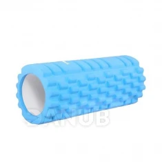 Masážní válec CrossFit FOAM ROLLER 33 x 14 cm - světle modrý