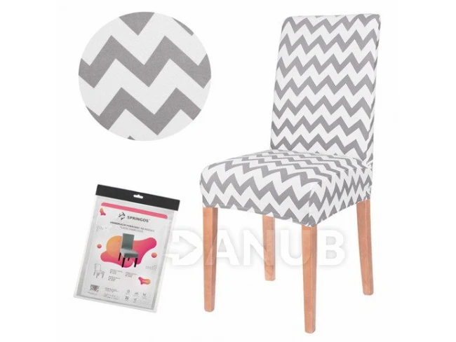 Návlek na židli univerzální - cik cak