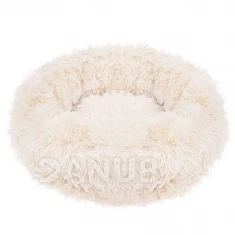 Pelíšek pro psa a kočky plyšový 60cm - béžový