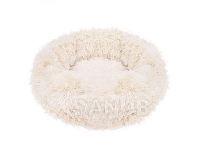 Pelíšek pro psa a kočky plyšový 60cm - béžový