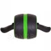 Posilovací kolečko s podložkou na kolena - černo-zelené