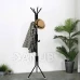 Stojanový věšák 177cm - černý