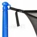 Vnitřní ochranná síť na trampolínu - 300/305/312 cm - 8 sloupků - černá