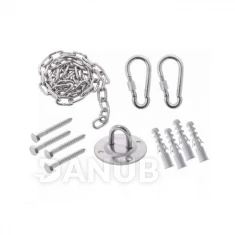 Stropní hák + řetěz