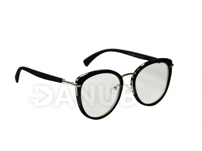 Brýle na počítač Blue Light Silver Matt Details Woman BLACK