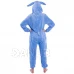 Plyšový overal Kigurumi - vzor Stitch - velikost M - 160cm