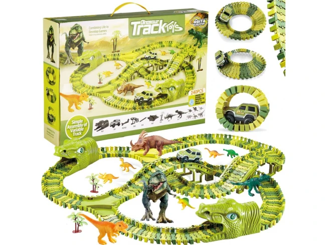 Autodráha - Dinosauři - 240 ks